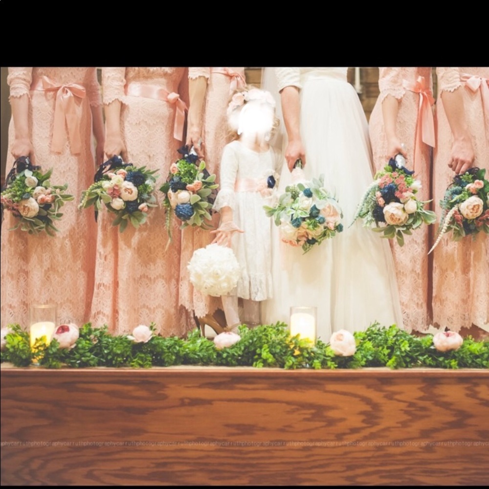 Dainty Jewell’s a night in Paris blush dress long